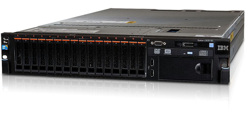 SERVER IBM x3650 M4 E5-2643 v2 (3.5 GHz, 25M Cache)